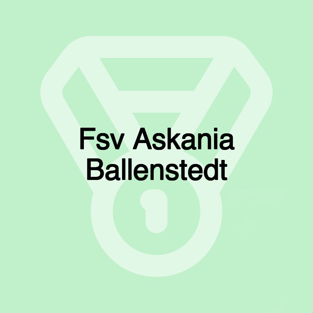 Fsv Askania Ballenstedt