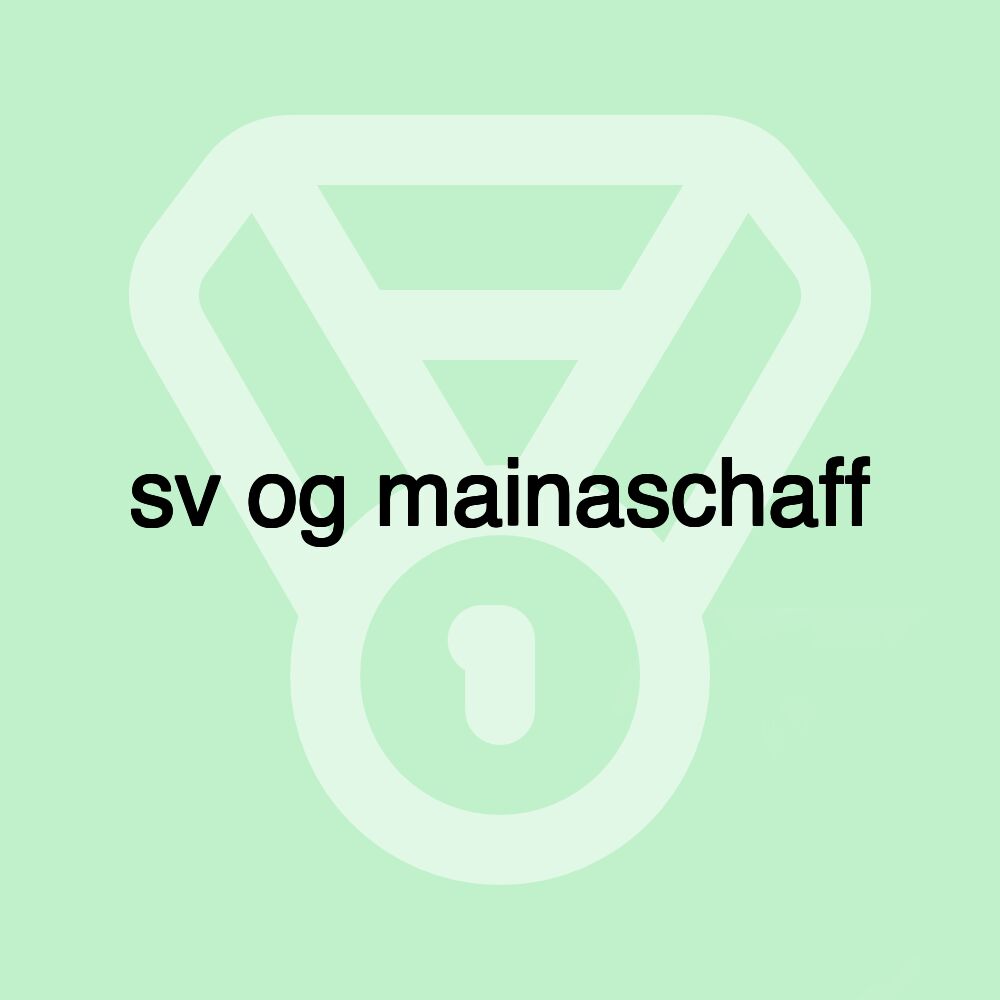 sv og mainaschaff