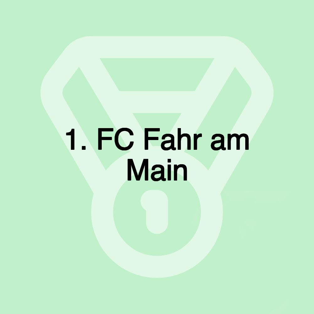 1. FC Fahr am Main