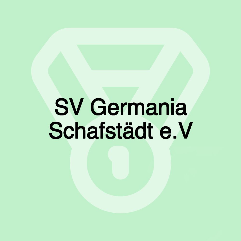 SV Germania Schafstädt e.V