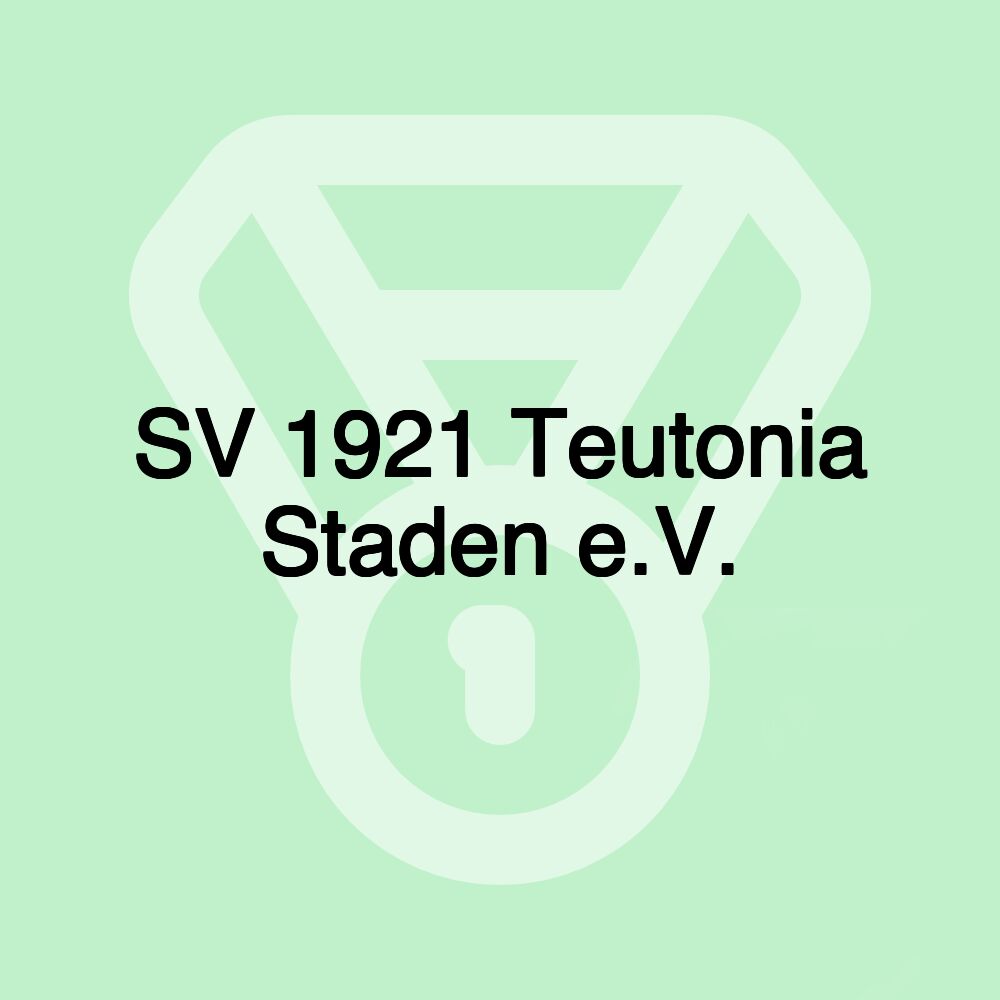 SV 1921 Teutonia Staden e.V.