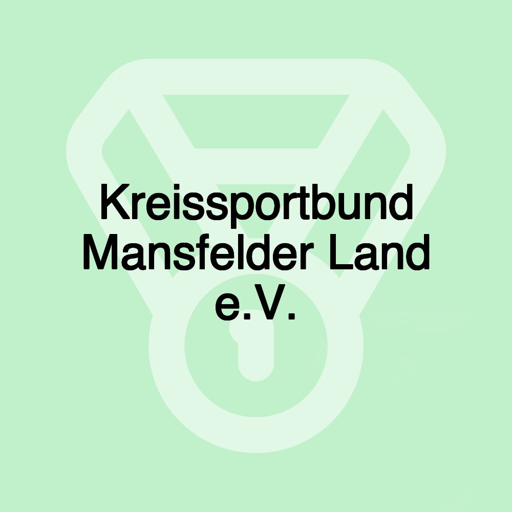 Kreissportbund Mansfelder Land e.V.