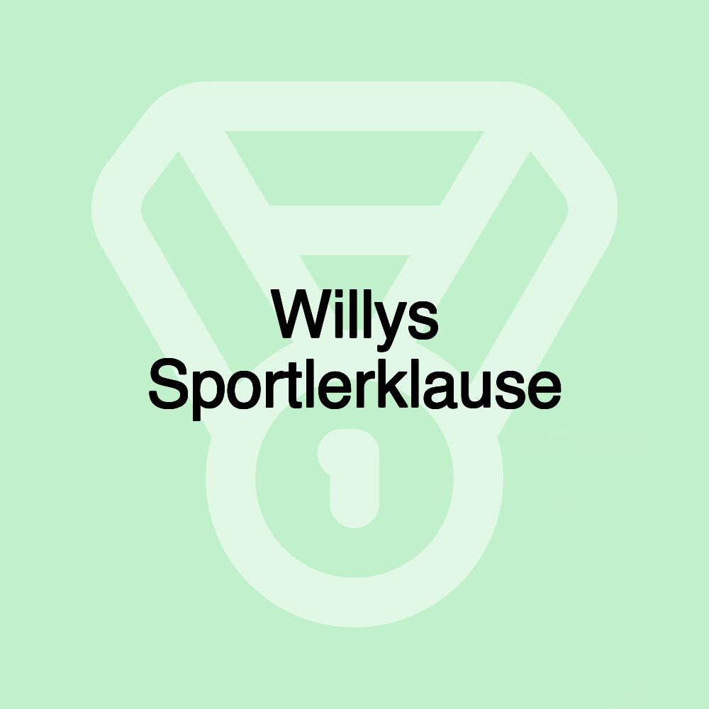 Willys Sportlerklause