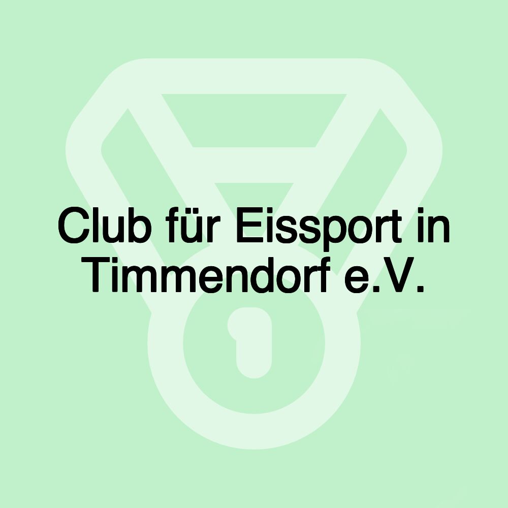 Club für Eissport in Timmendorf e.V.