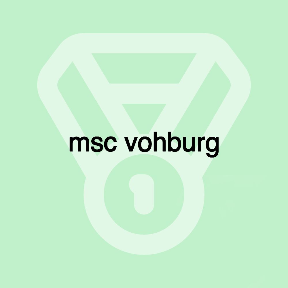 msc vohburg