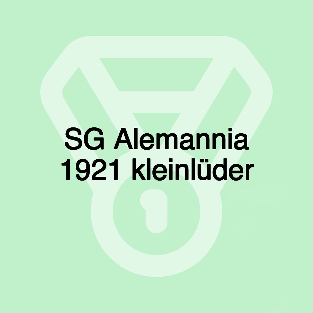 SG Alemannia 1921 kleinlüder