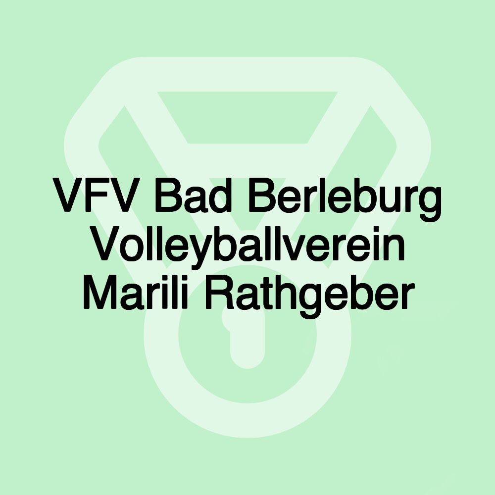 VFV Bad Berleburg Volleyballverein Marili Rathgeber