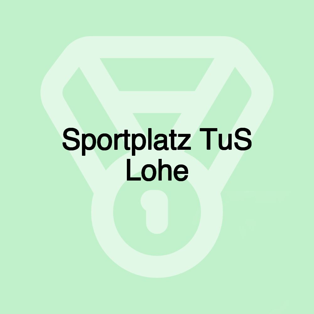 Sportplatz TuS Lohe