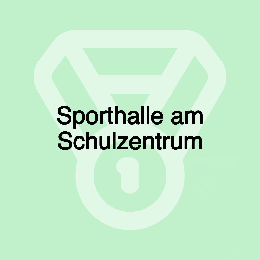 Sporthalle am Schulzentrum