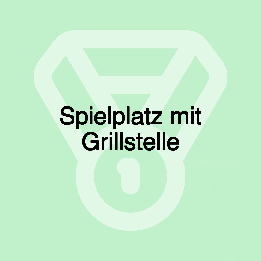 Spielplatz mit Grillstelle