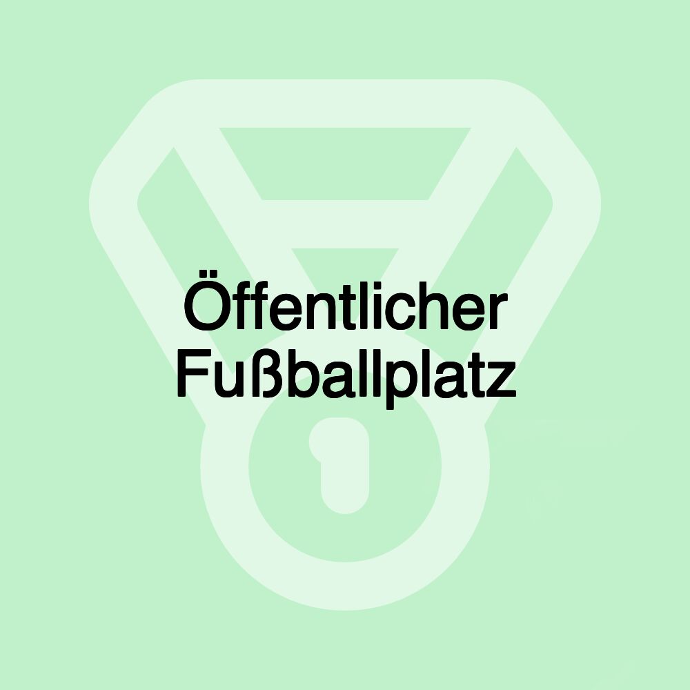 Öffentlicher Fußballplatz