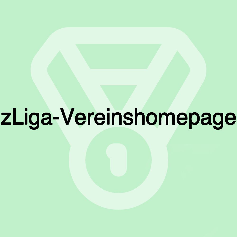 zLiga-Vereinshomepage