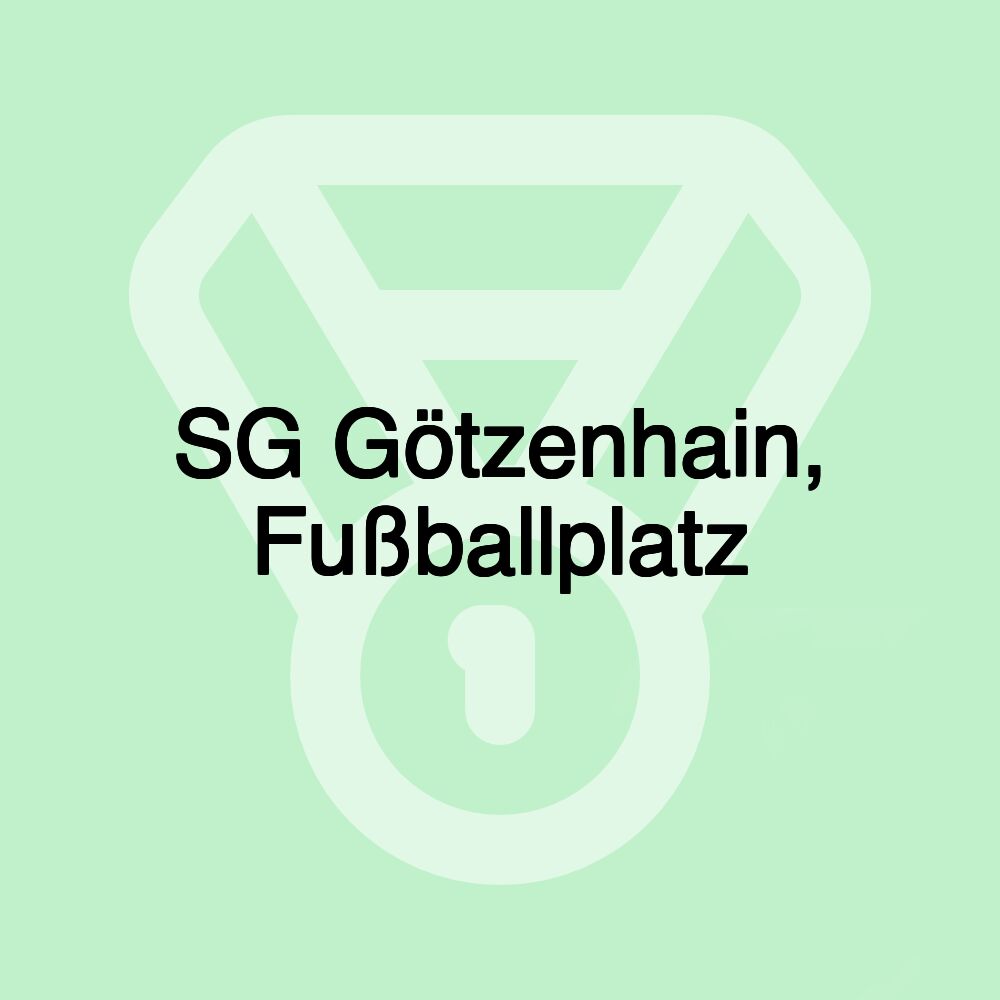 SG Götzenhain, Fußballplatz