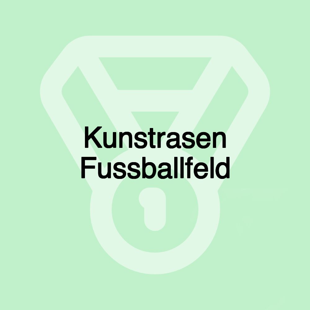 Kunstrasen Fussballfeld