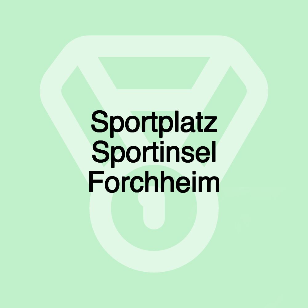 Sportplatz Sportinsel Forchheim