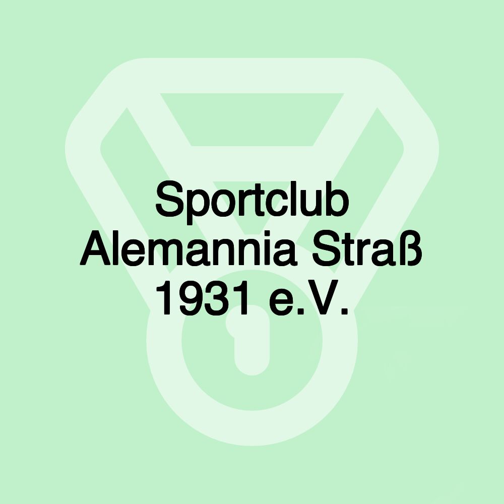 Sportclub Alemannia Straß 1931 e.V.