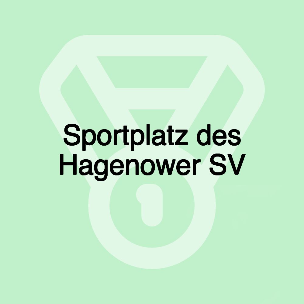 Sportplatz des Hagenower SV