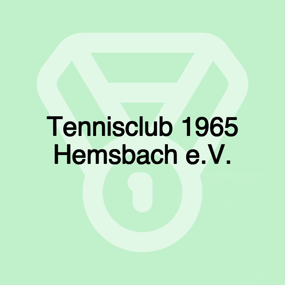 Tennisclub 1965 Hemsbach e.V.