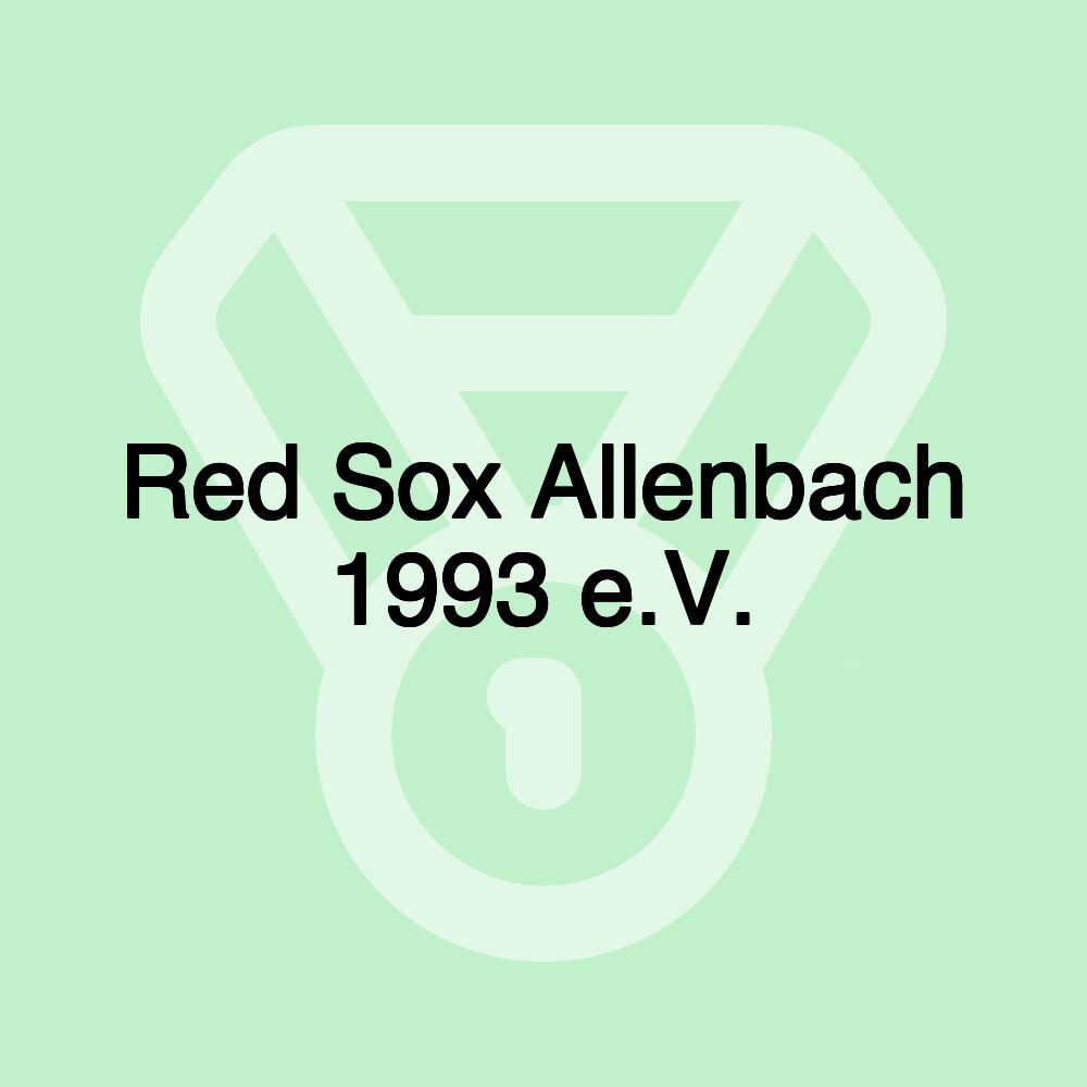 Red Sox Allenbach 1993 e.V.