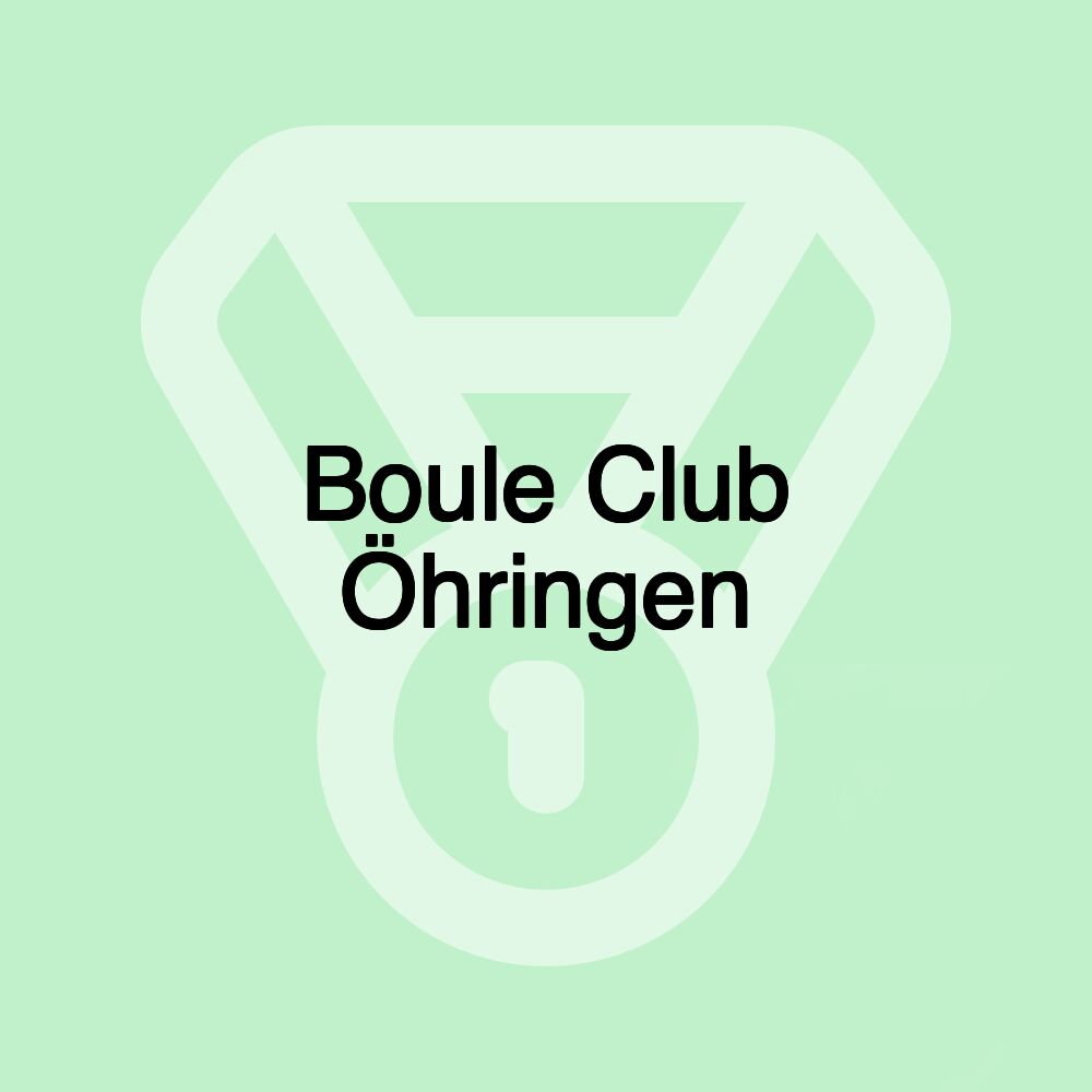 Boule Club Öhringen