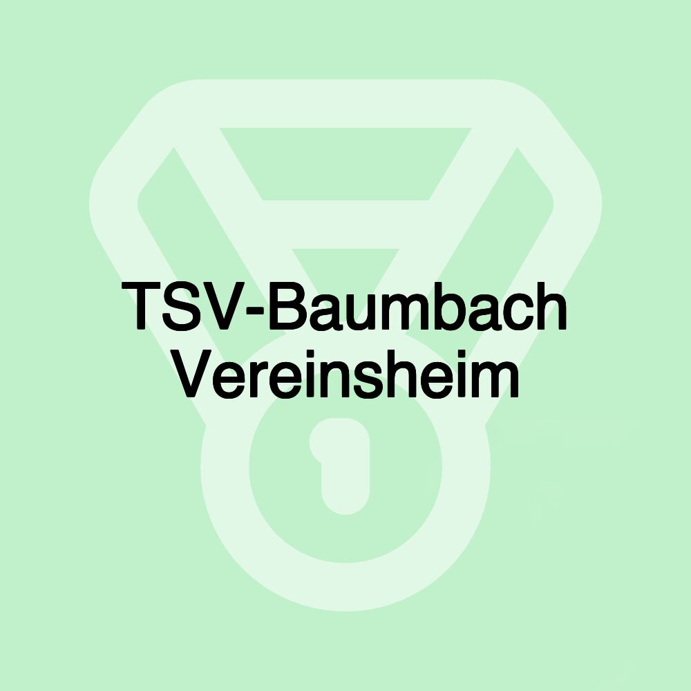 TSV-Baumbach Vereinsheim