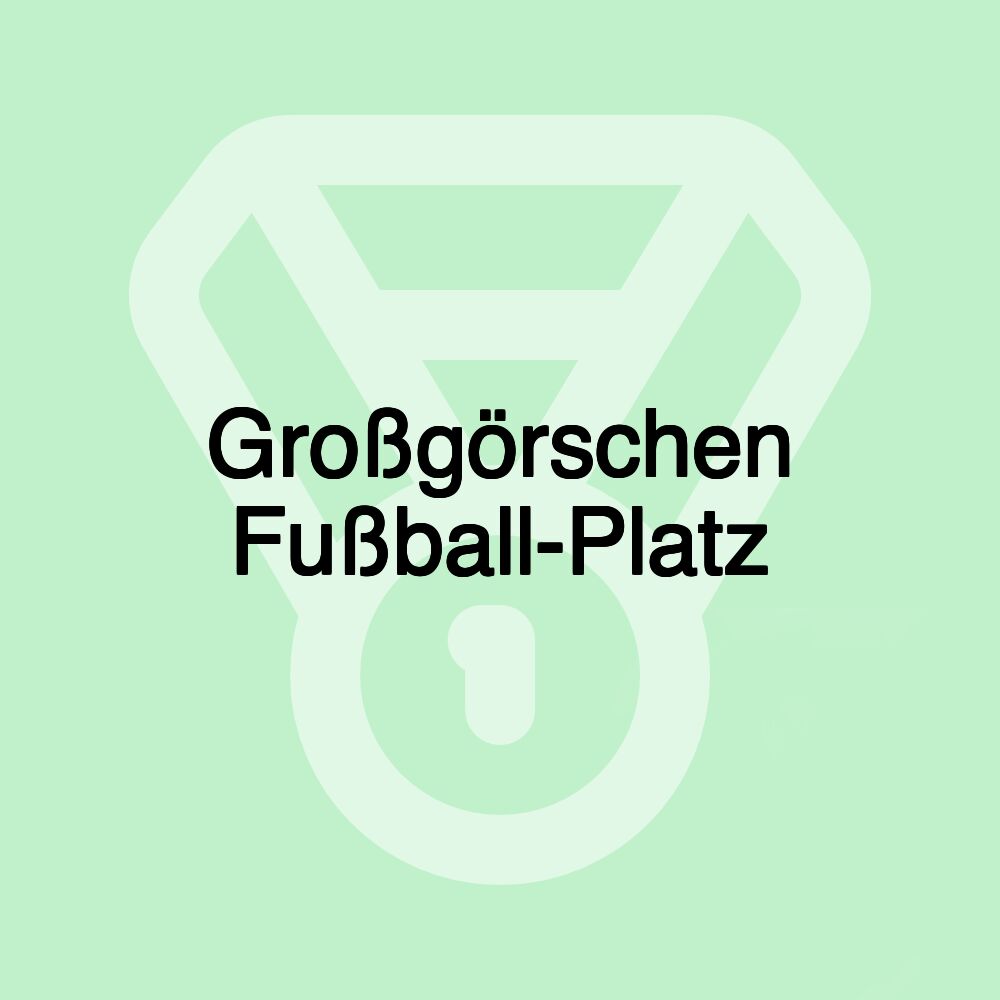 Großgörschen Fußball-Platz