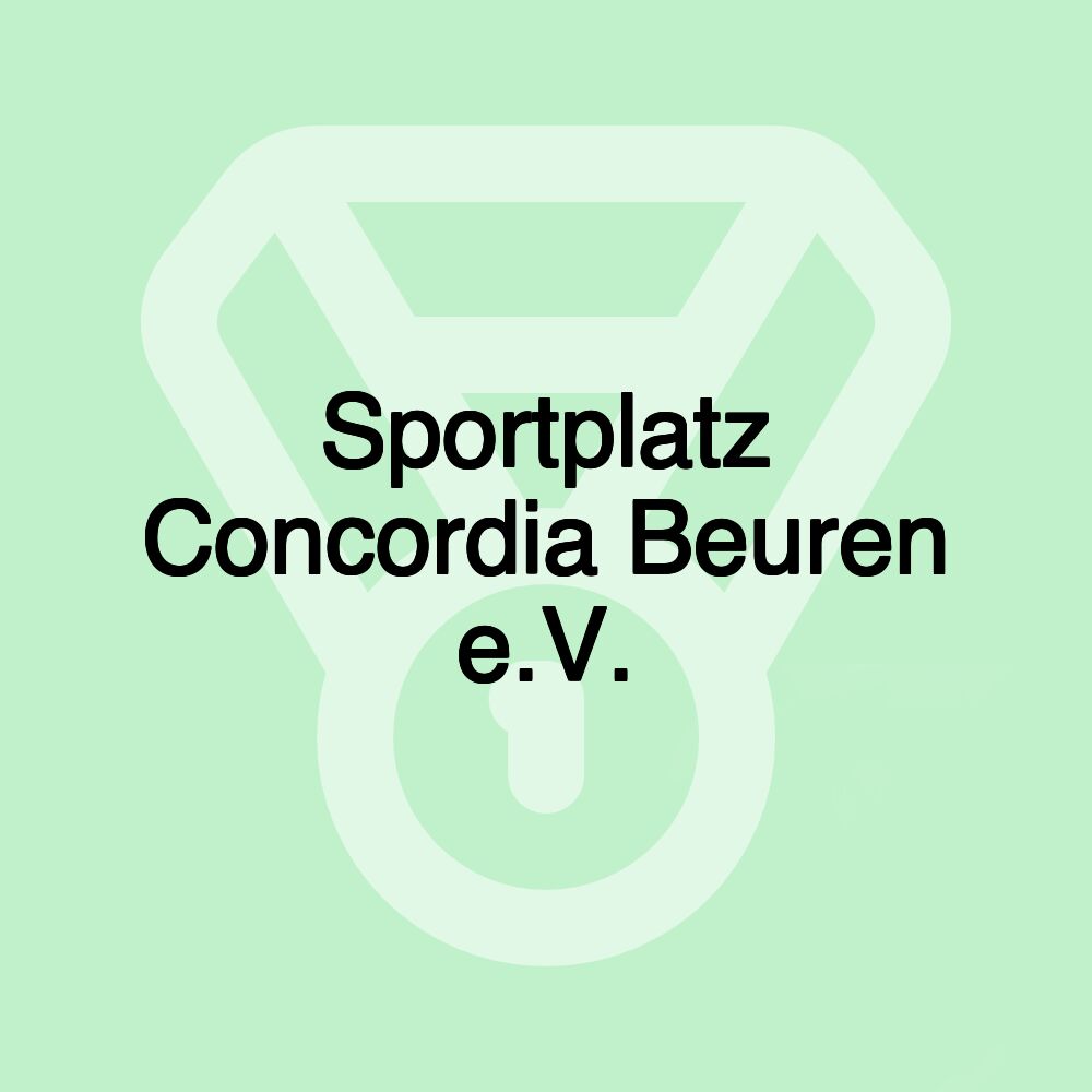 Sportplatz Concordia Beuren e.V.