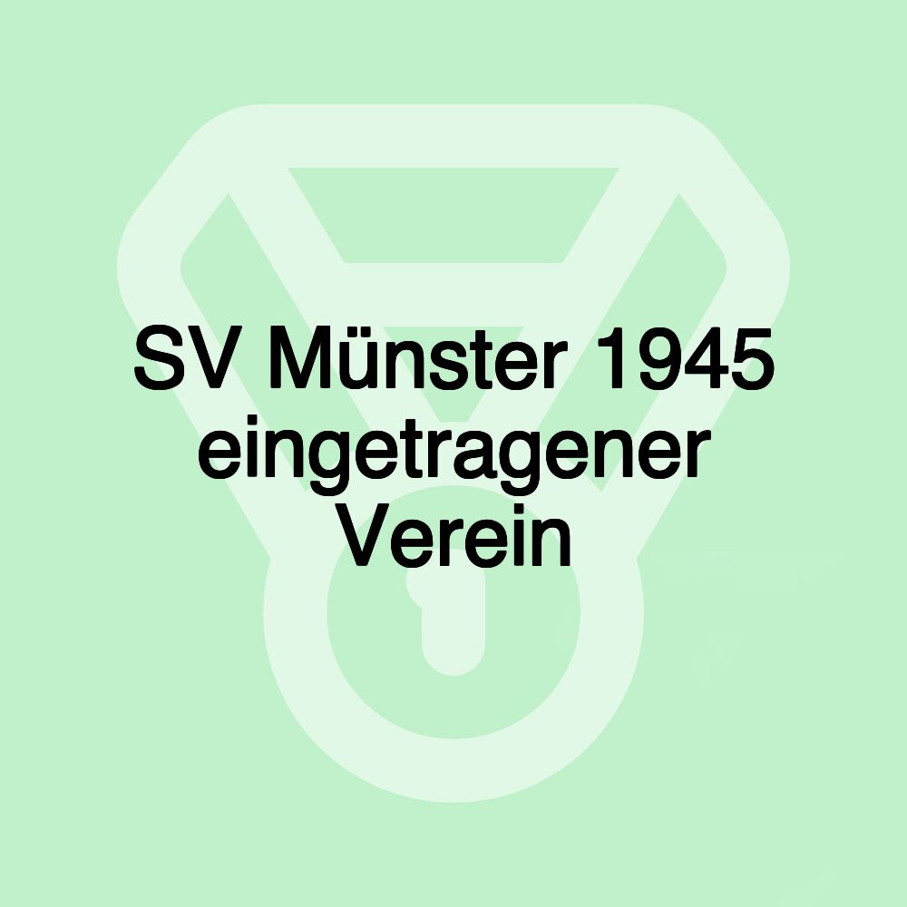 SV Münster 1945 eingetragener Verein