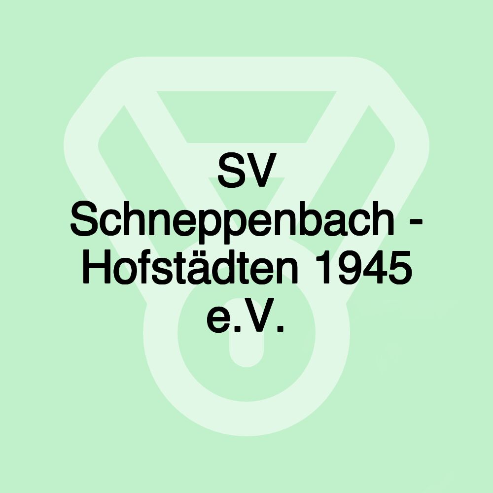 SV Schneppenbach - Hofstädten 1945 e.V.