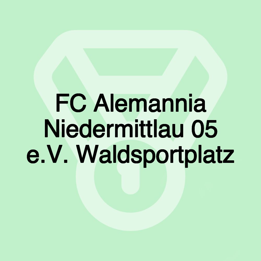 FC Alemannia Niedermittlau 05 e.V. Waldsportplatz