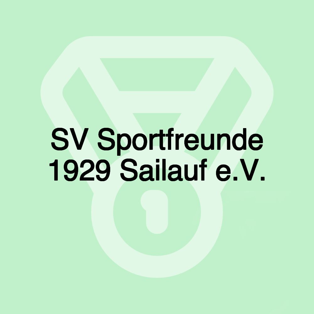 SV Sportfreunde 1929 Sailauf e.V.