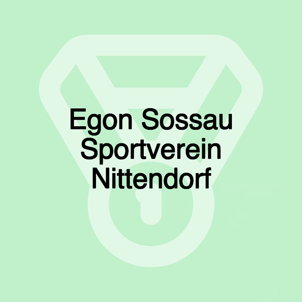 Egon Sossau Sportverein Nittendorf