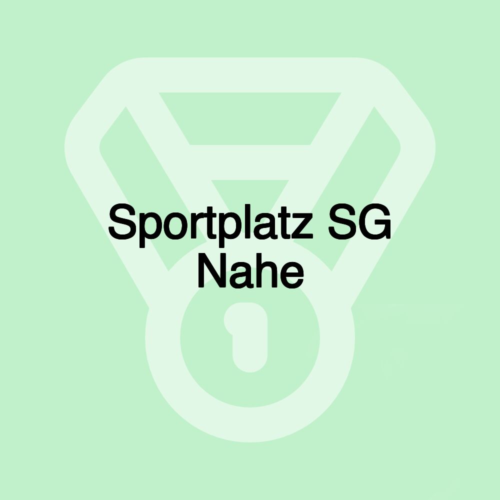 Sportplatz SG Nahe