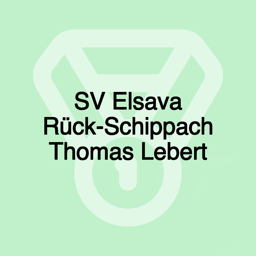 SV Elsava Rück-Schippach Thomas Lebert