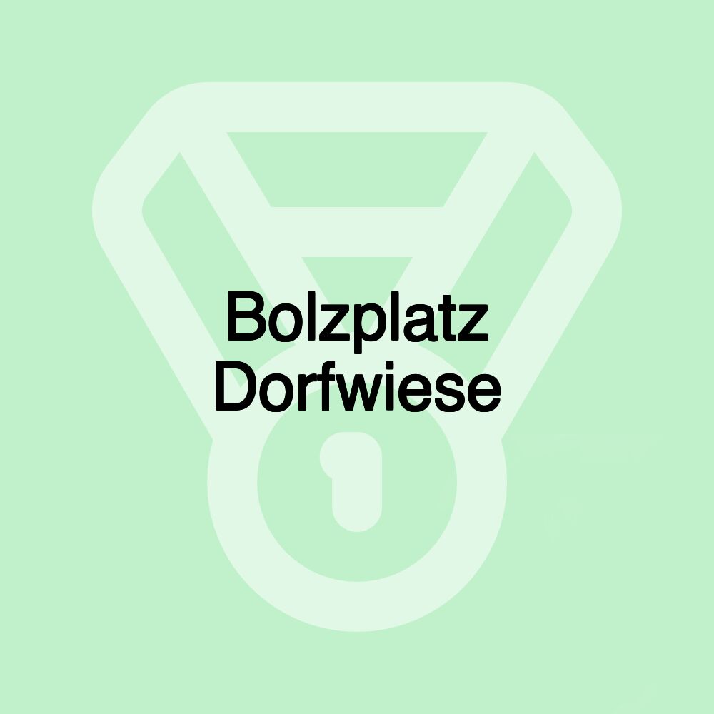 Bolzplatz Dorfwiese