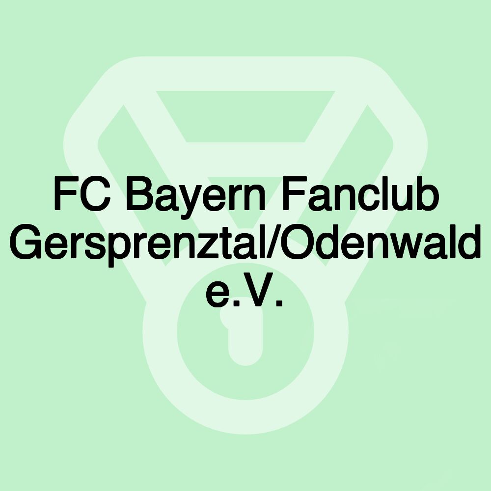 FC Bayern Fanclub Gersprenztal/Odenwald e.V.