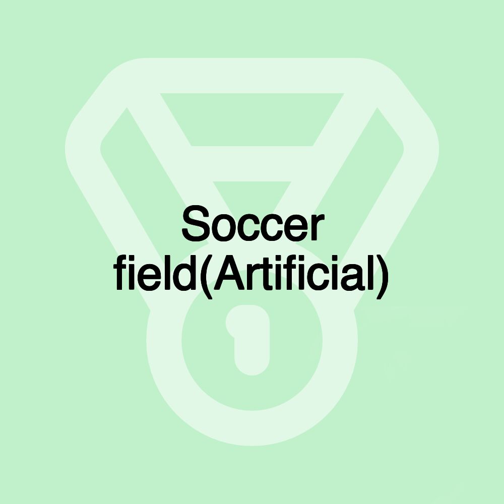 Soccer field(Artificial)