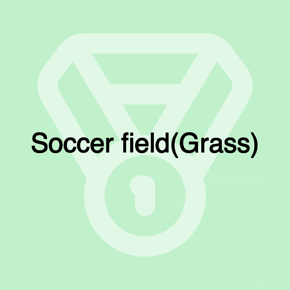 Soccer field(Grass)