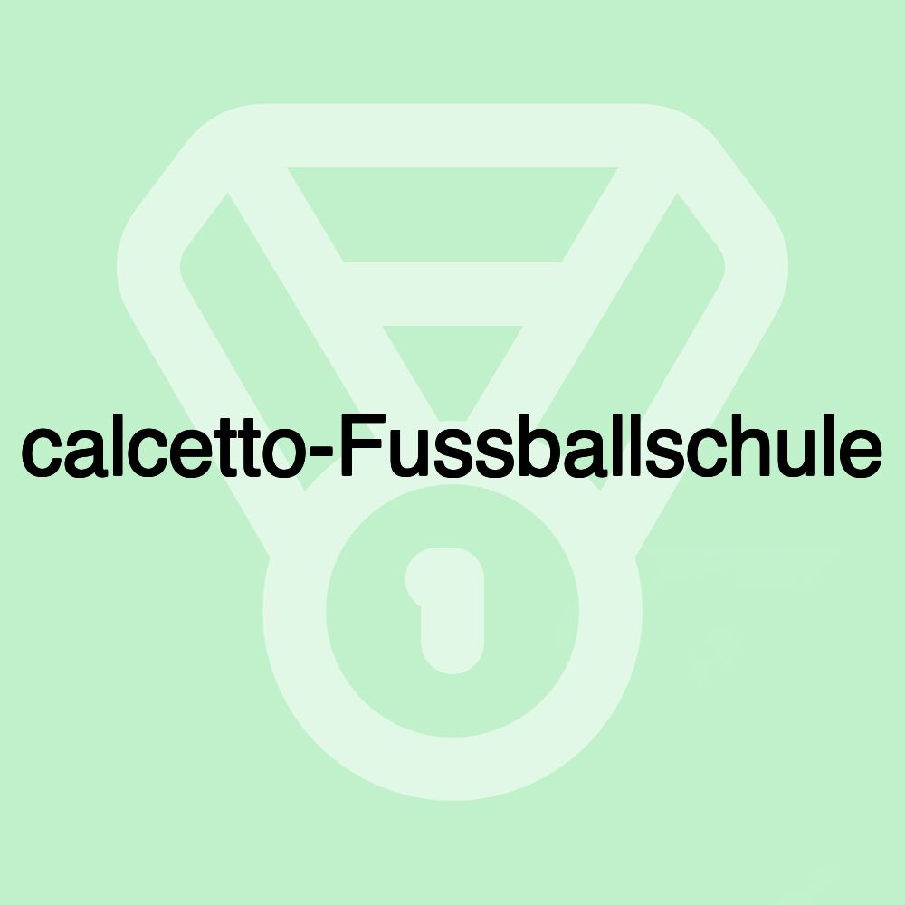 calcetto-Fussballschule