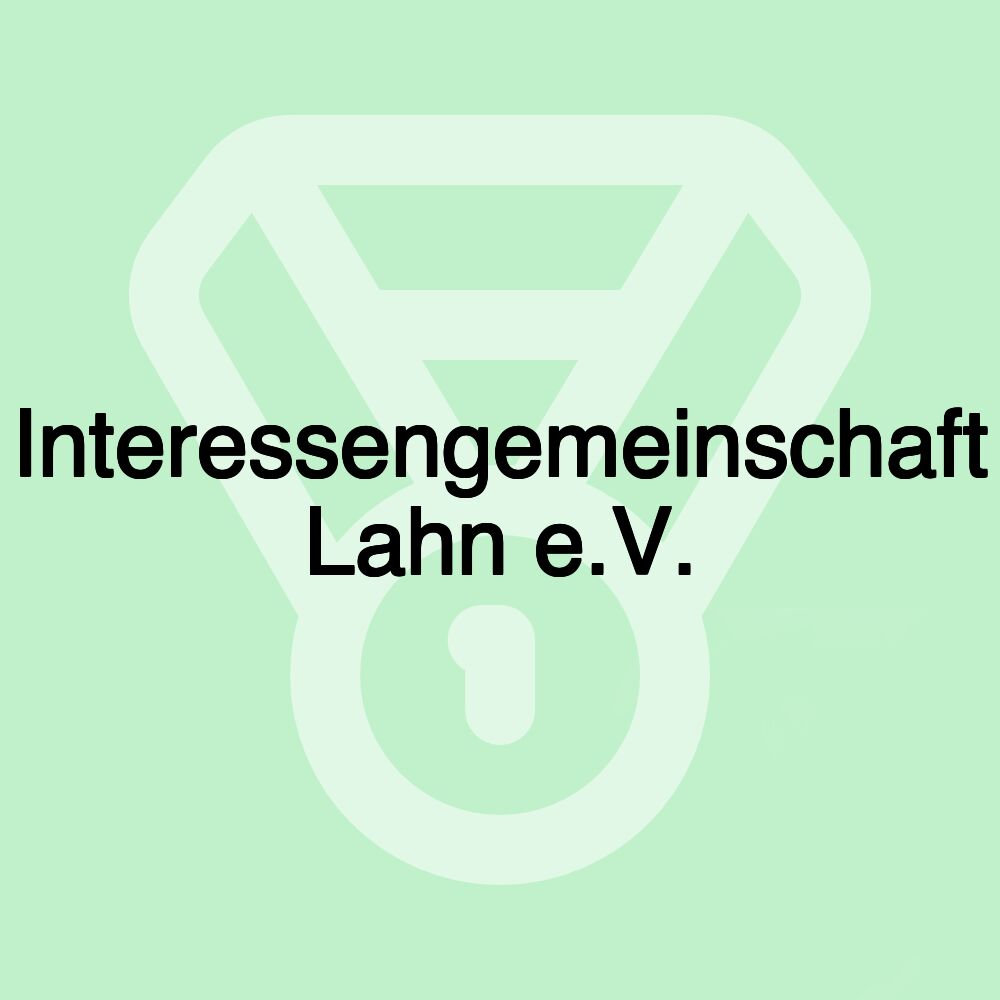 Interessengemeinschaft Lahn e.V.