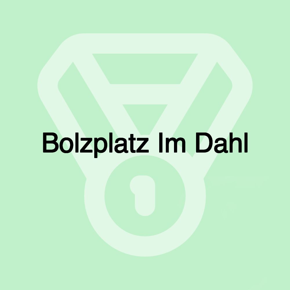 Bolzplatz Im Dahl