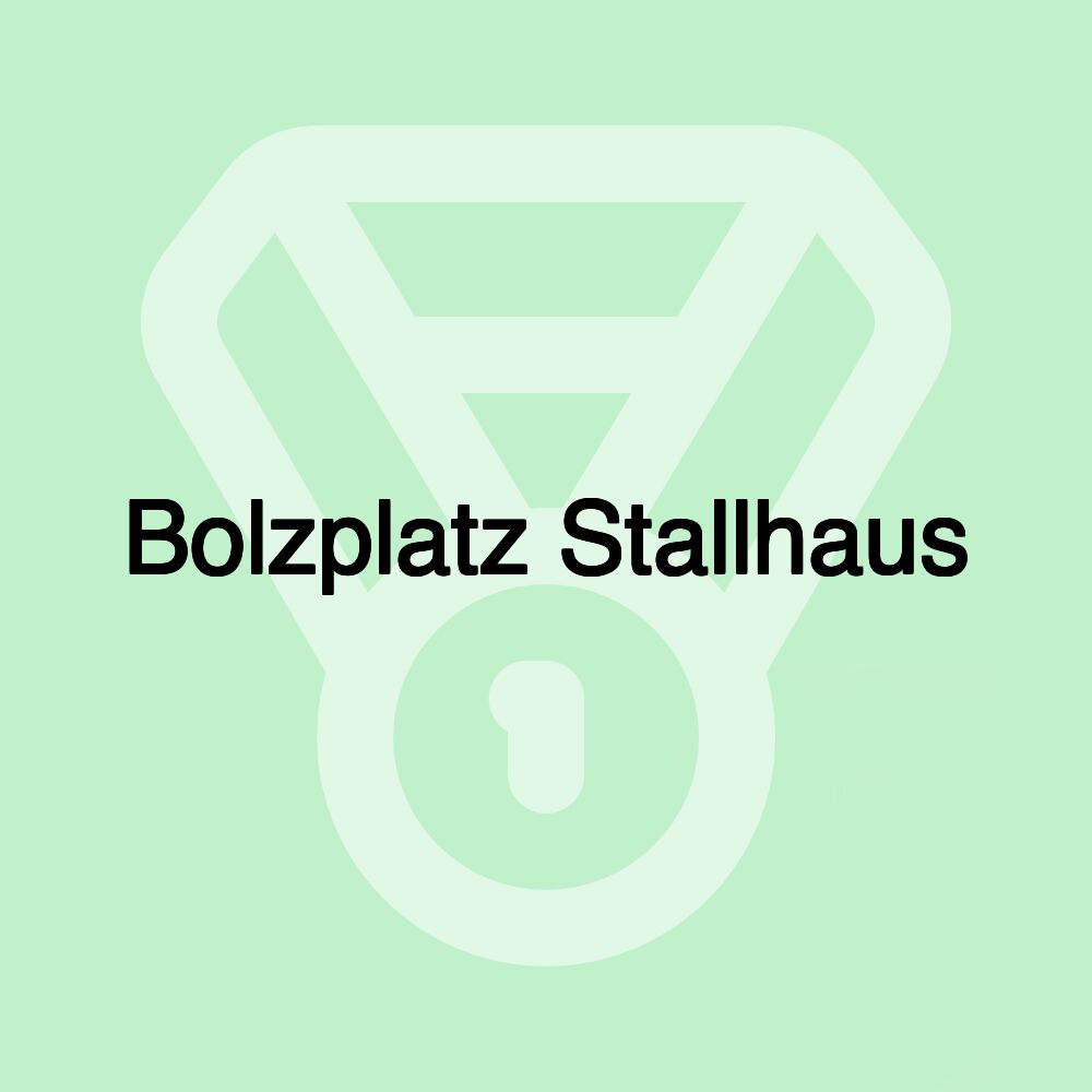 Bolzplatz Stallhaus