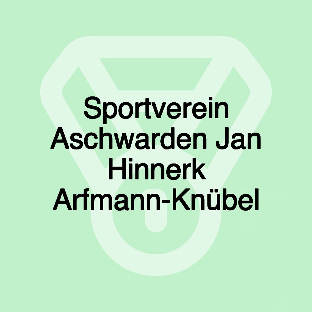 Sportverein Aschwarden Jan Hinnerk Arfmann-Knübel