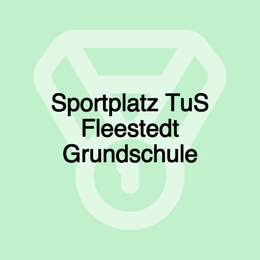 Sportplatz TuS Fleestedt Grundschule