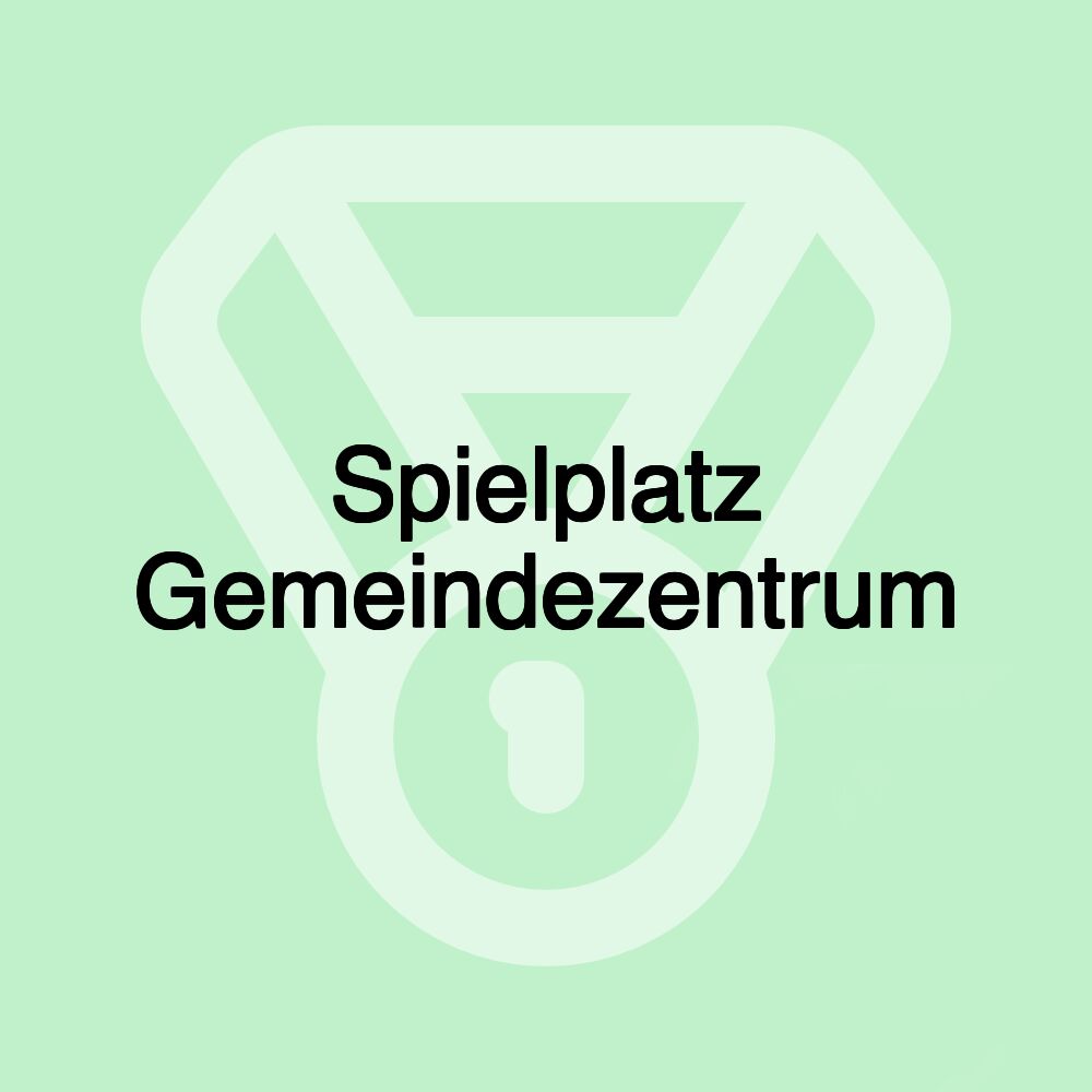 Spielplatz Gemeindezentrum