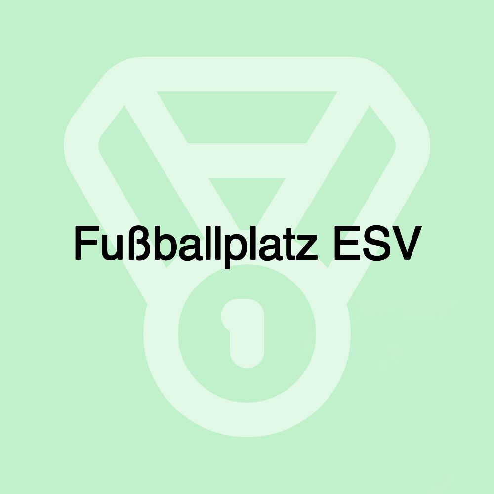 Fußballplatz ESV