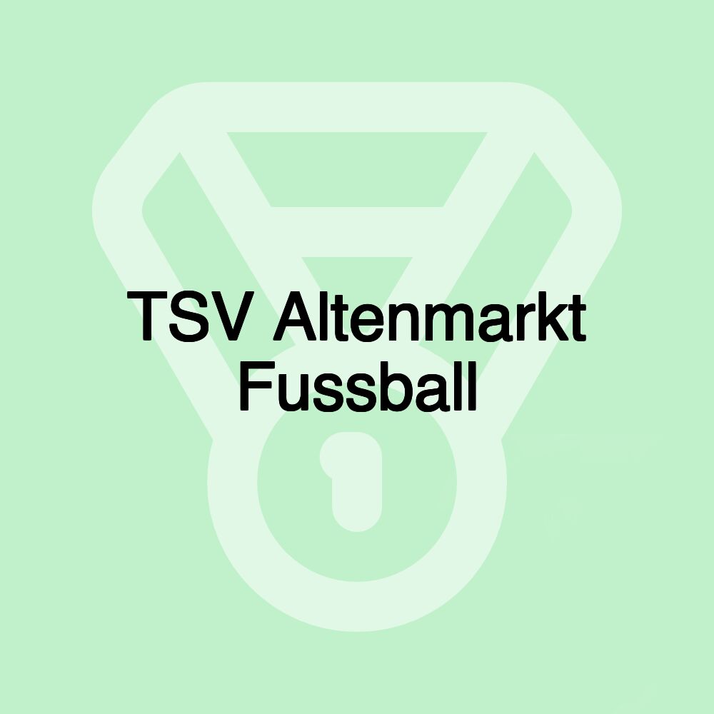 TSV Altenmarkt Fussball