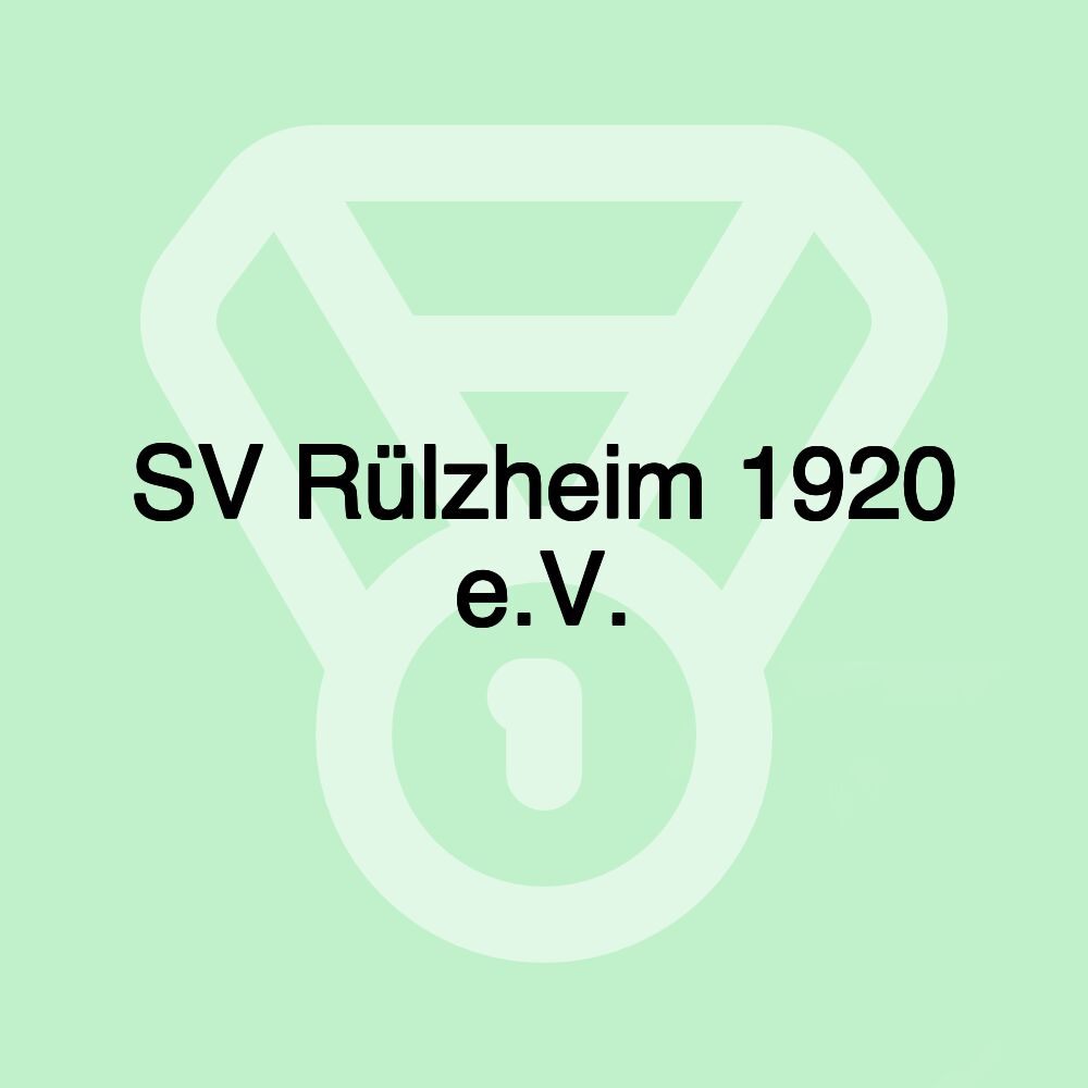 SV Rülzheim 1920 e.V.