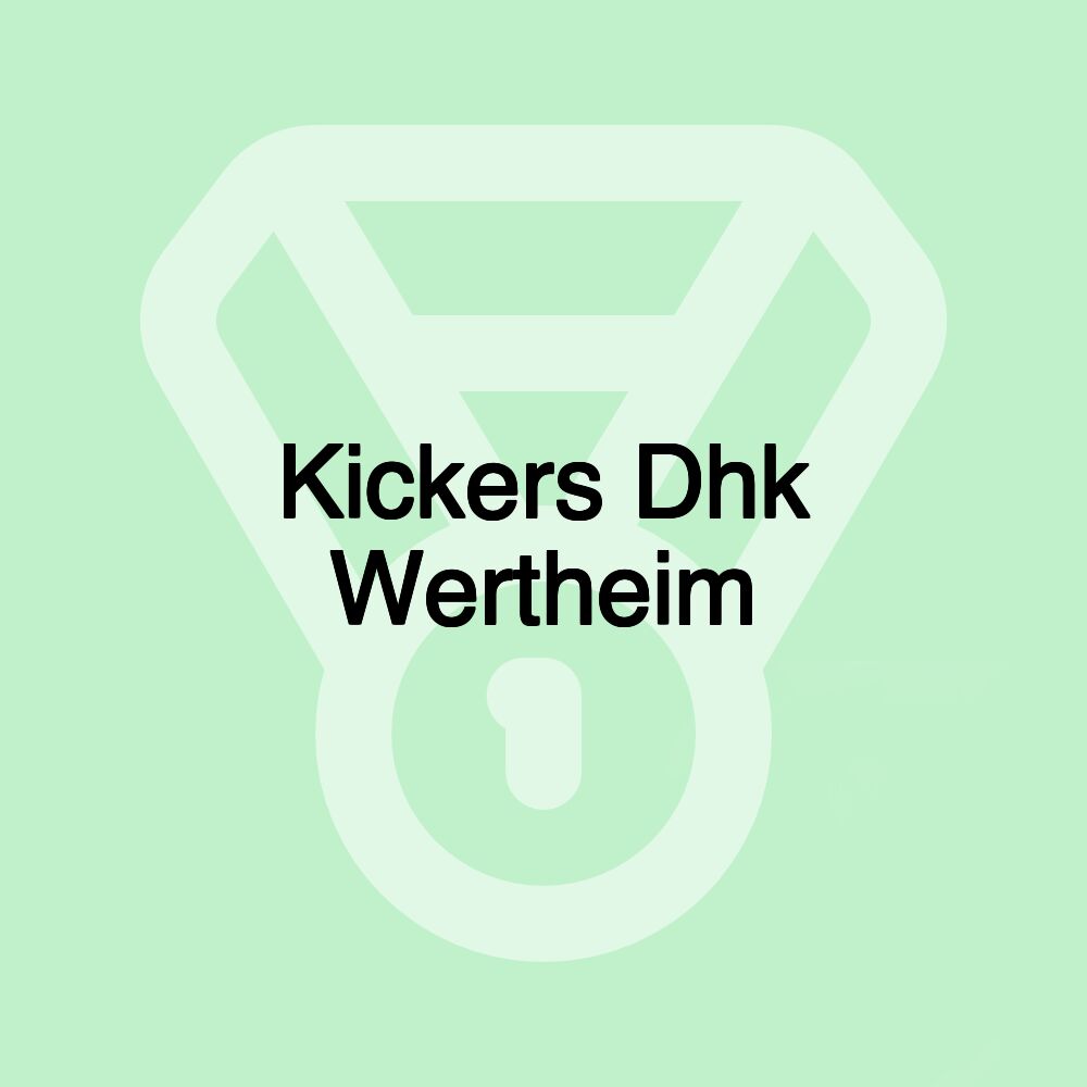 Kickers Dhk Wertheim