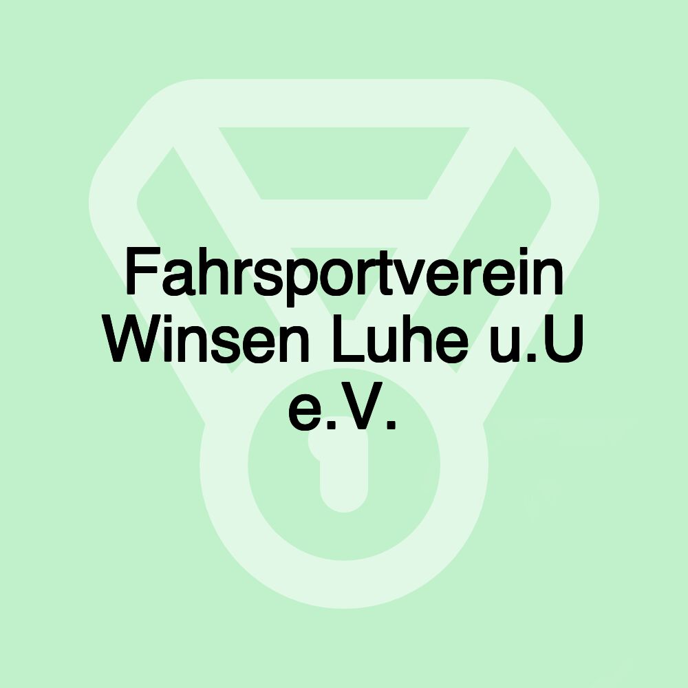 Fahrsportverein Winsen Luhe u.U e.V.